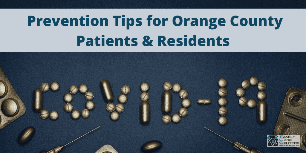 COVID-19: Prevention Tips for Orange County Patients & Residents