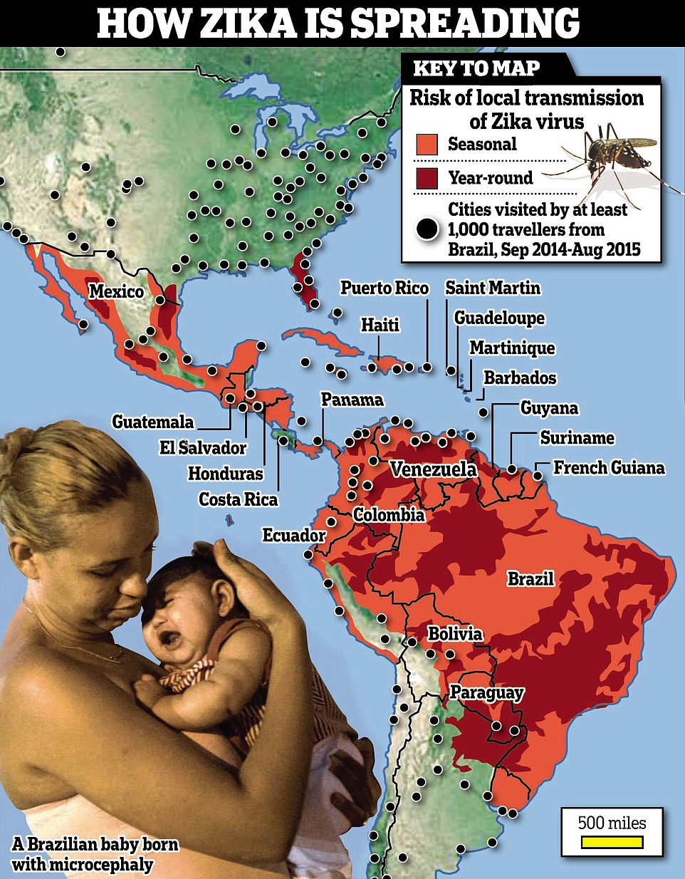 How Zika Virus Spreading